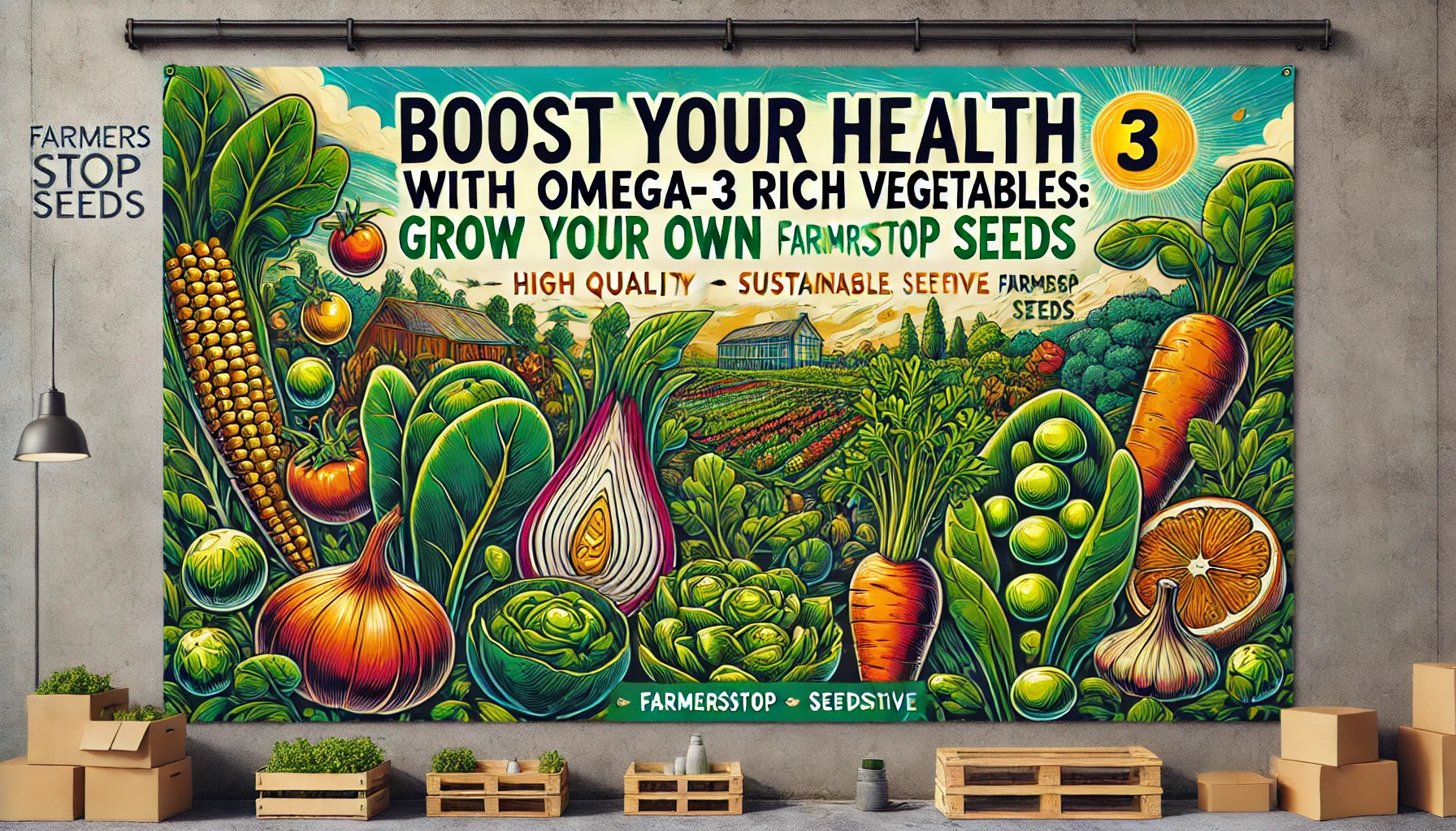 Omega-3 rich vegetables