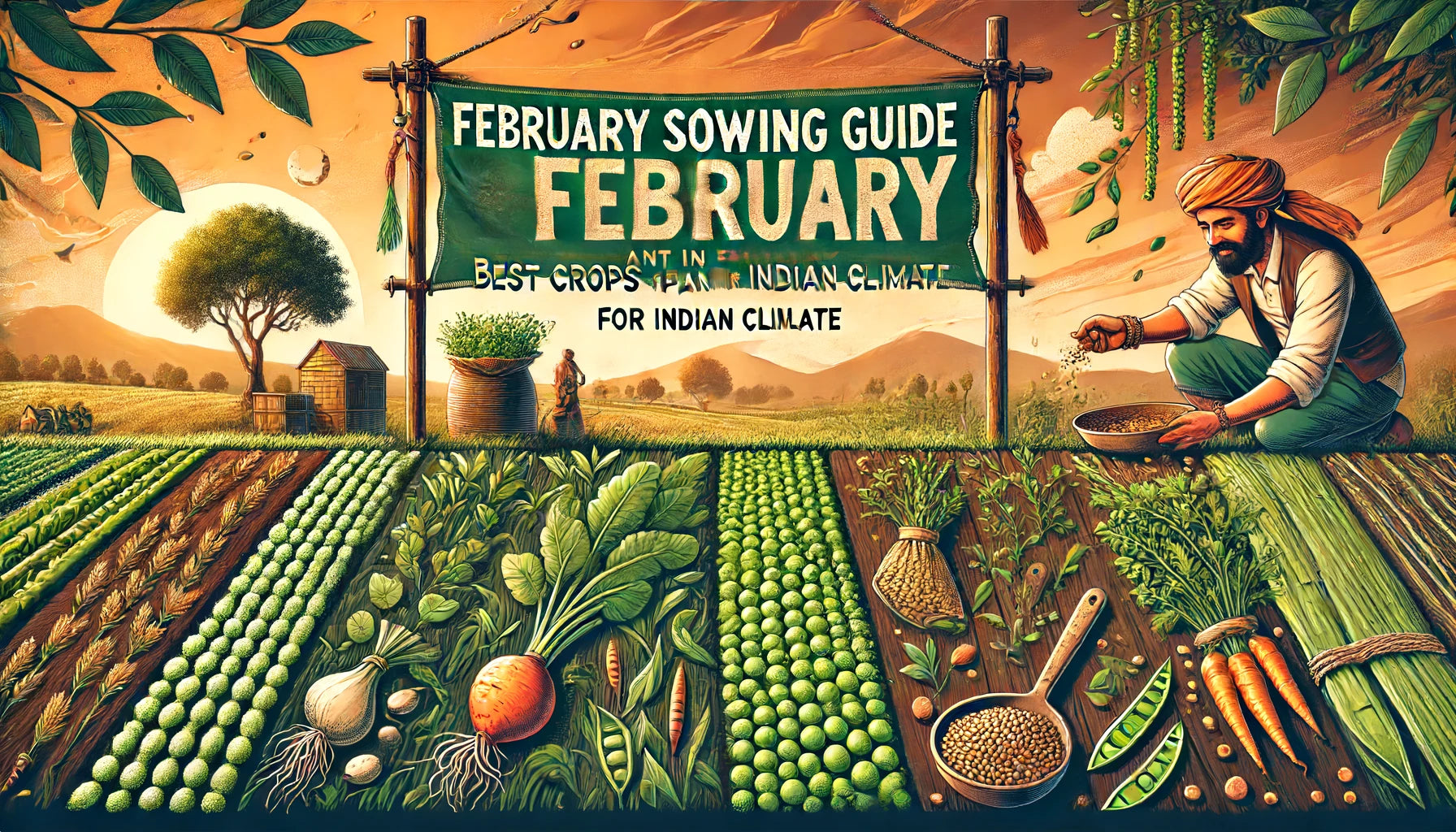 February Sowing Guide: Best Crops to Plant in February for Indian Climate