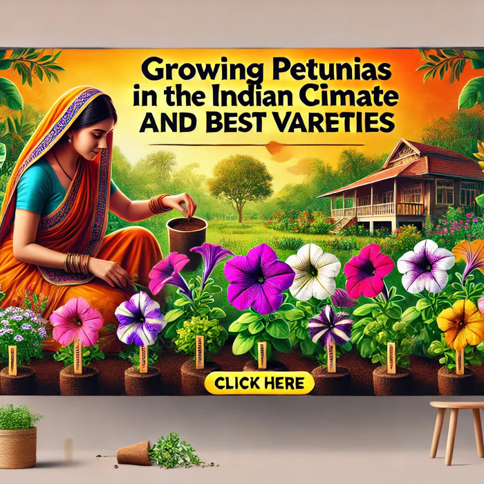 Growing Petunias in the Indian Climate and Best Varities