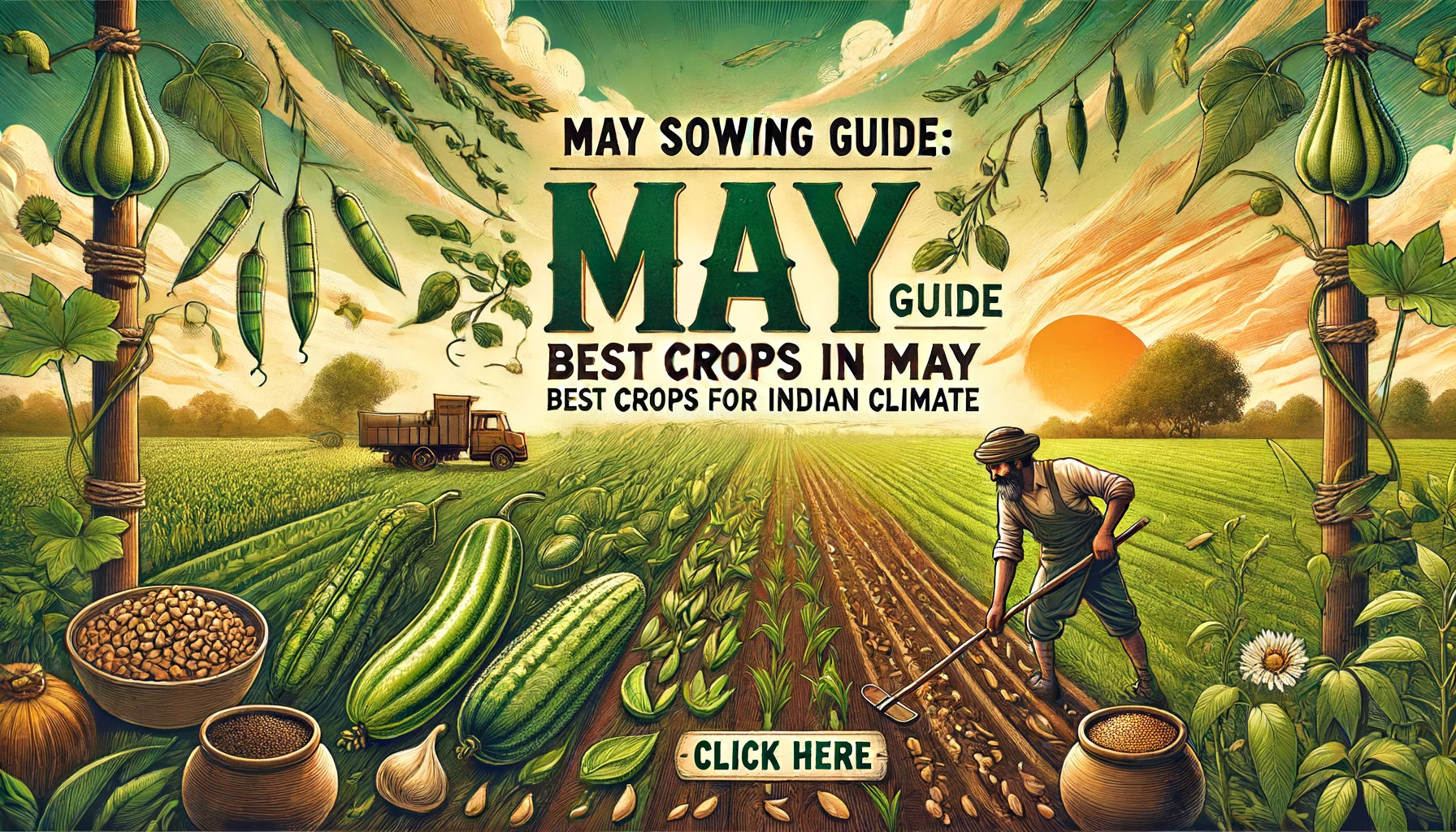 May Sowing Guide: Best Crops to Plant in May for Indian Climate
