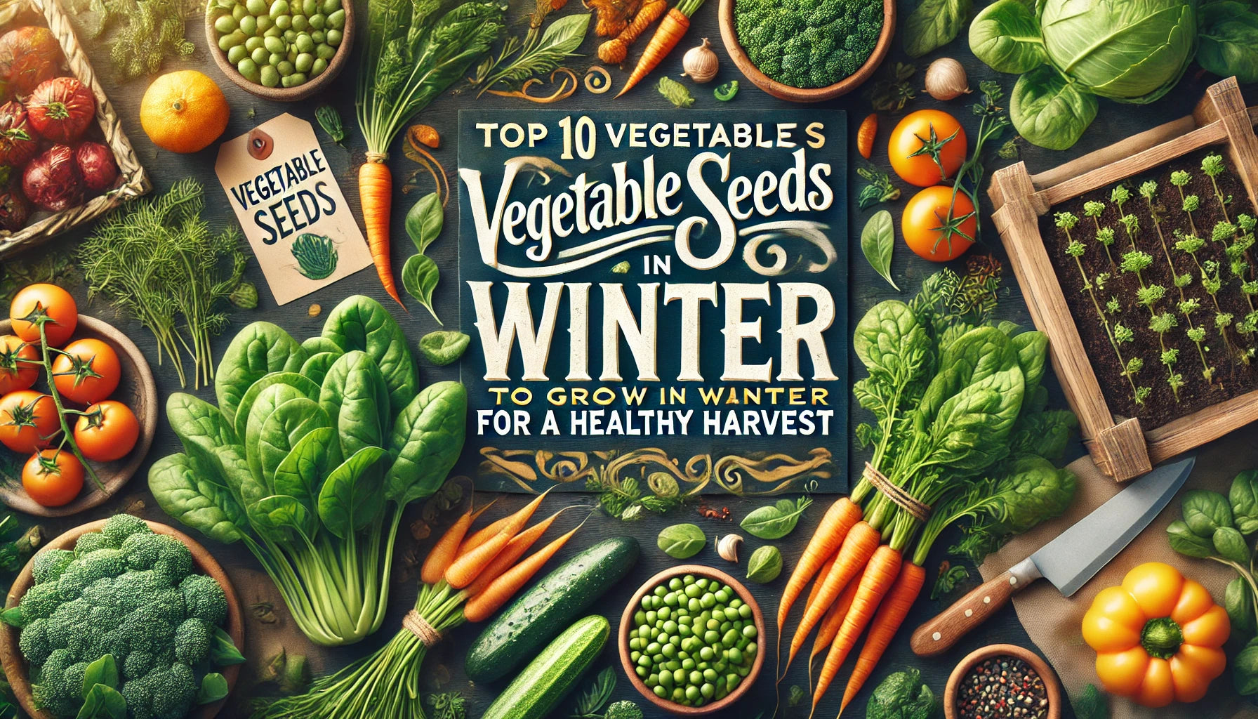 Top 10 Vegetable Seeds to Grow in Winter for a Healthy Harvest