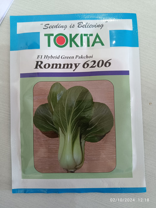 Rommy 6206 Pakchoi F1 Hybrid (Tokita Seeds)