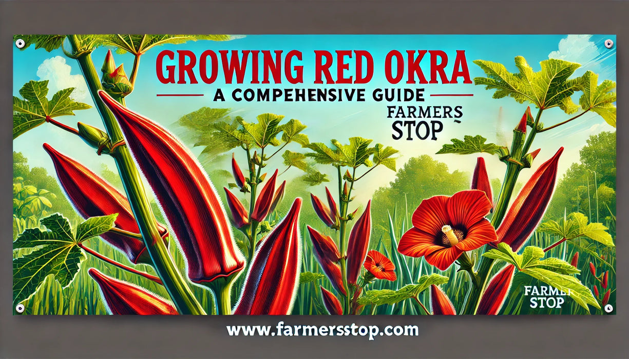 KUMKUM F1 HYBRID RED OKRA(ADVANTA)