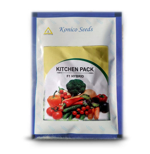 Kitchen Garden Hybrid F1 Seeds Pack (Konico Seeds) - Farmers Stop