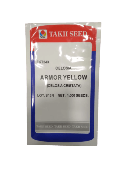 Celosia Armor™ Series Cockscomb (Takii Seeds) - Farmers Stop