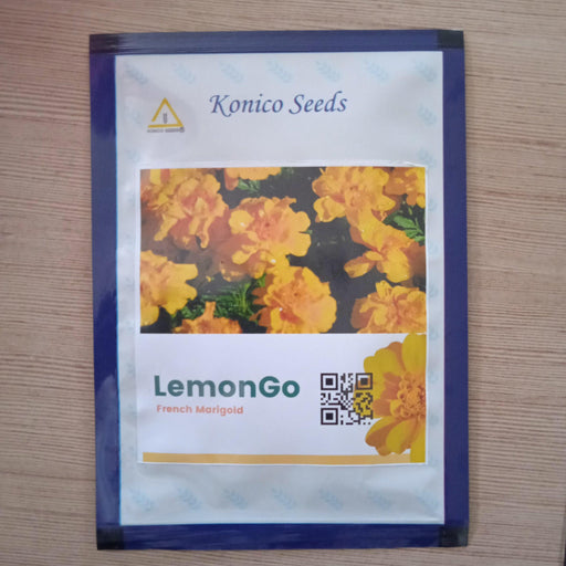Lemon Go Commercial Zafri French Marigold (Konico Seed's) - Farmers Stop